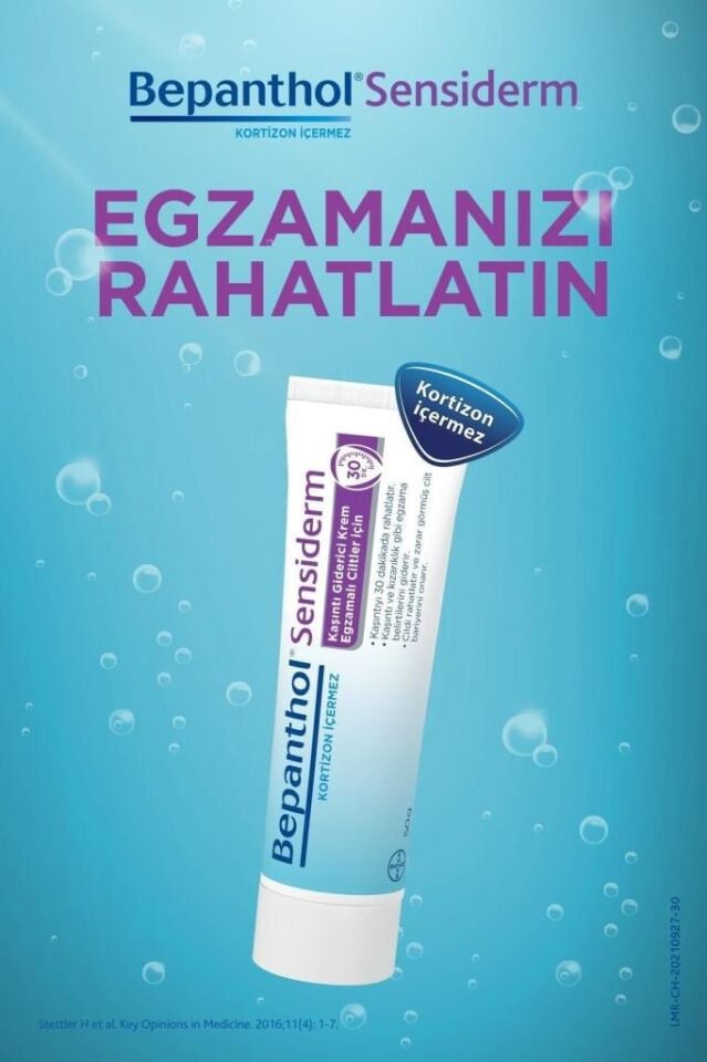 Bepanthol Sensiderm 50 gr Egzama ve Kaşıntı Kremi