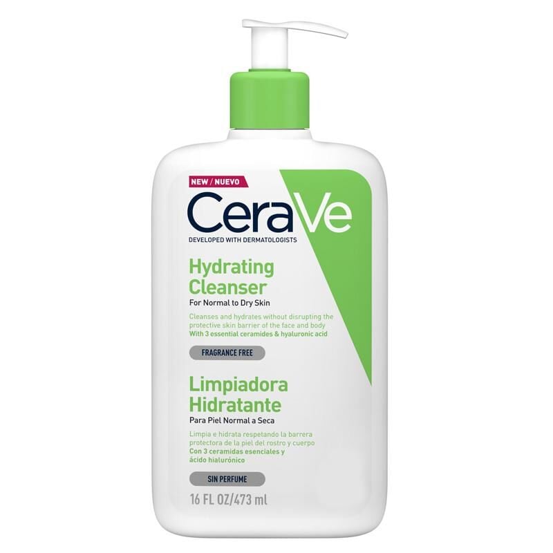 Cerave Hydrating Cleanser 473 ml