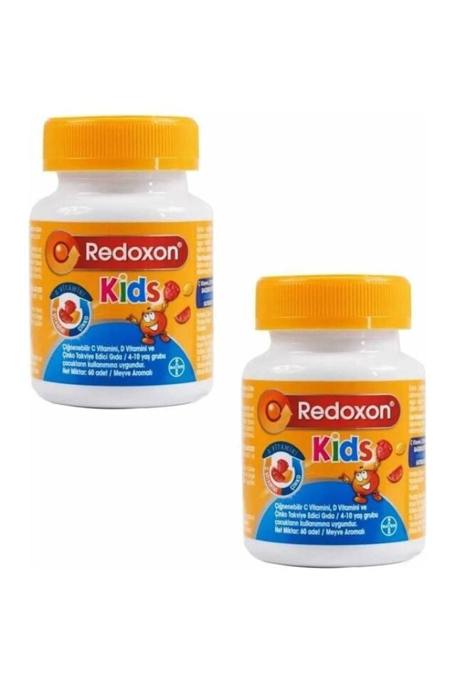 Redoxon Kids Chewable 60 Tablets 2 Pieces