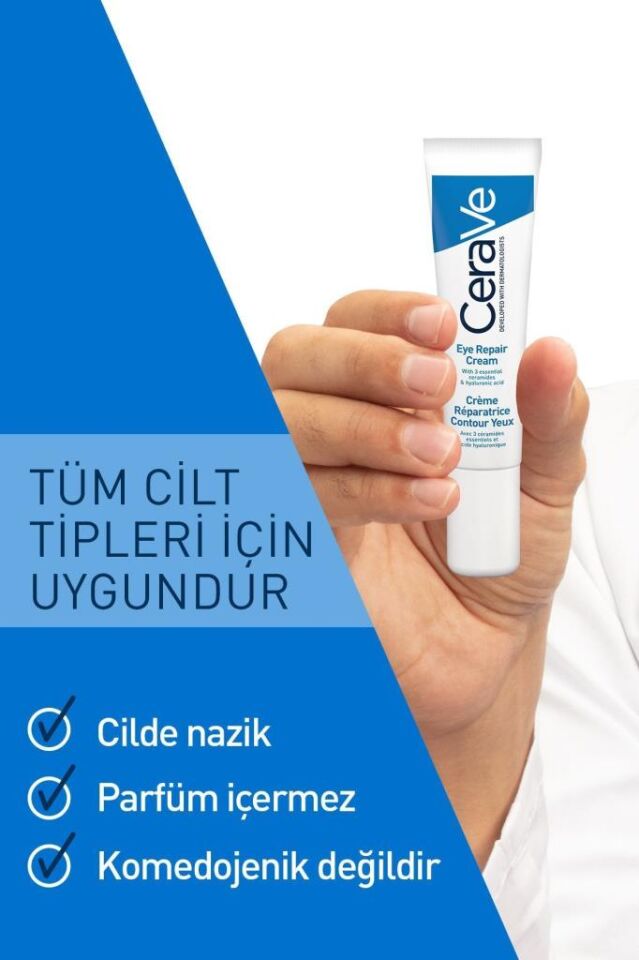 CeraVe Onarıcı ve Nemlendirici Göz Kremi 14 ml