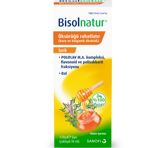 Bisolnatur Öksürük Şurubu 128 gr
