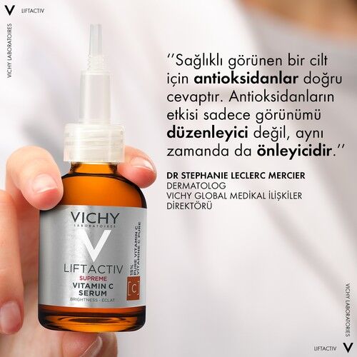 Vichy Liftactiv Supreme %15 Saf C Vitamini Aydınlatıcı Antioksidan Serum 20 ml