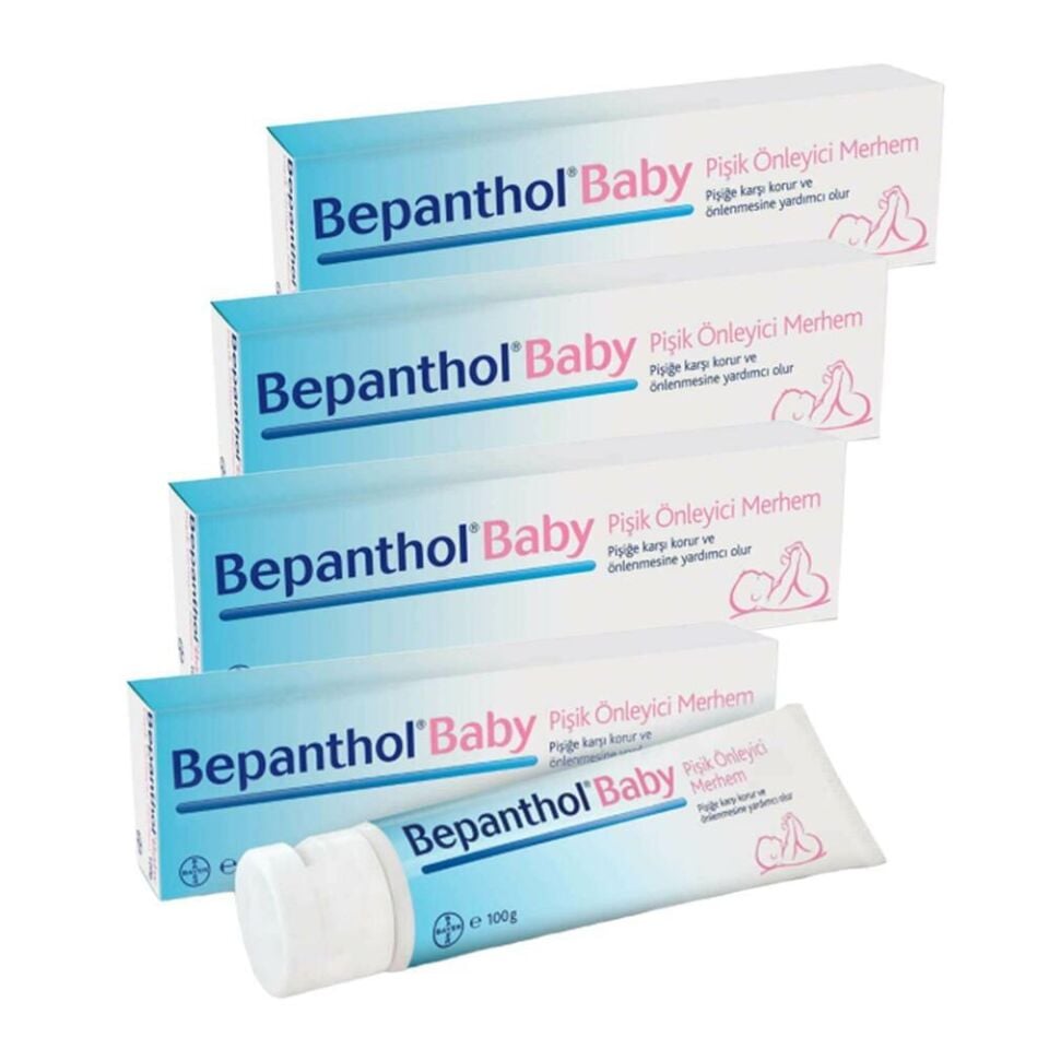 Bepanthol Baby 100 gr 4-Pack Diaper Rash Ointment