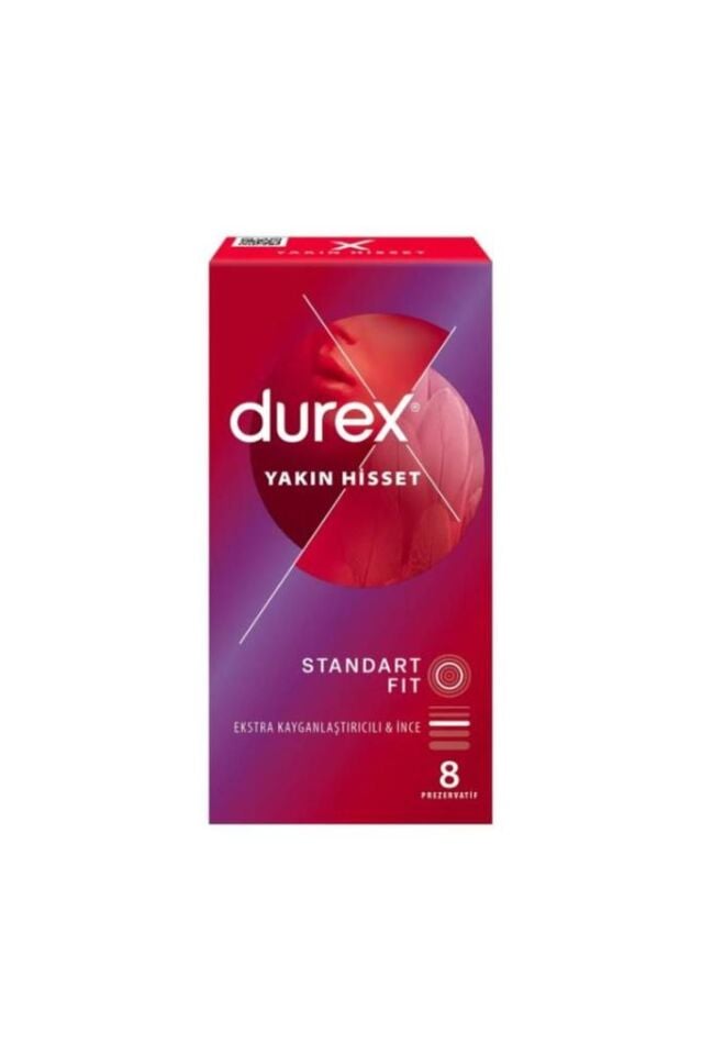 Durex Yakın Hisset Standart Fit 8'li