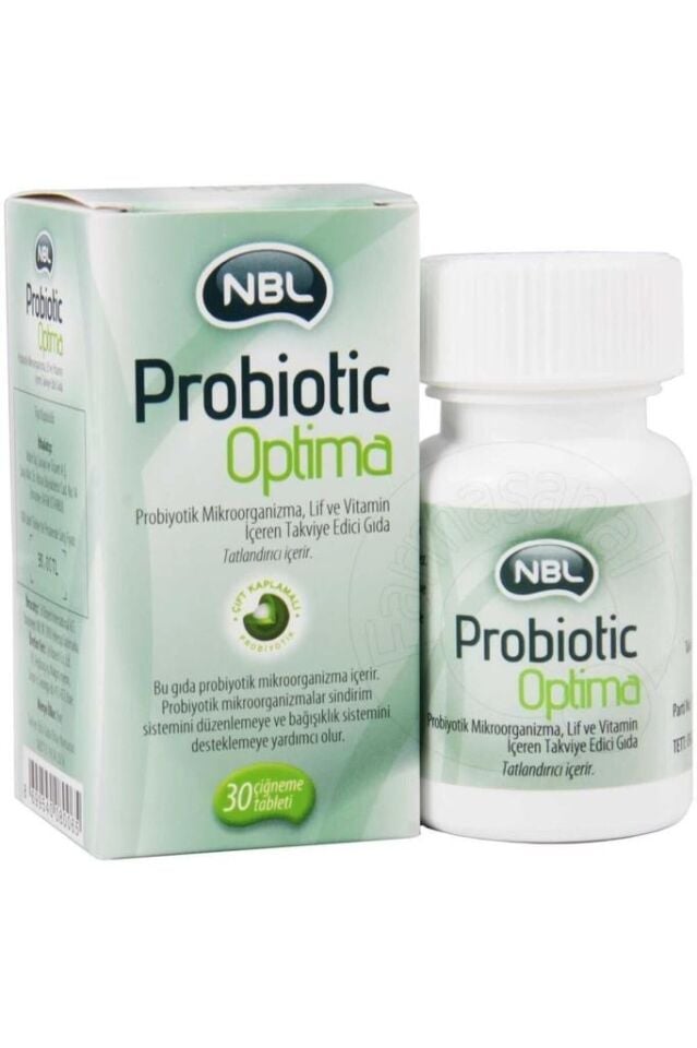NBL Probiotic Optima 30 Çiğneme Tableti