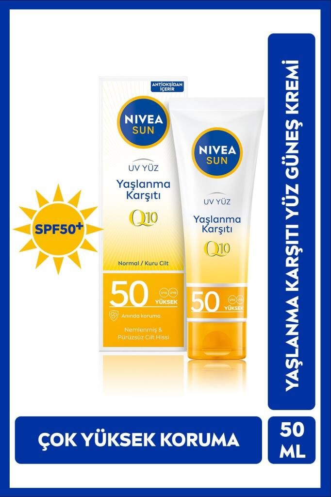 Nivea Yaşlanma ve Leke Karşıtı Spf 50 50 ml Yüz