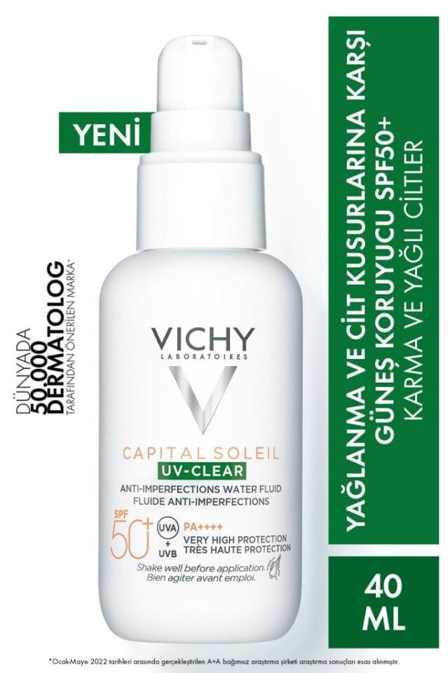 Vichy Capital Soleil UV Clear SPF50 40ml