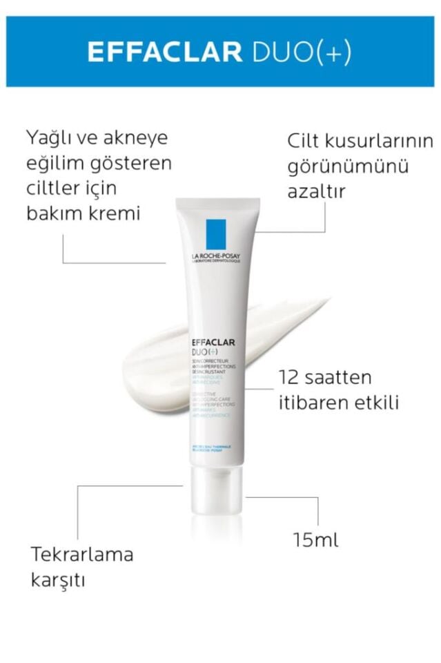 La Roche Posay Effaclar Tanışma Kiti - Effaclar Gel 50 ml + Effaclar Duo 15 ml