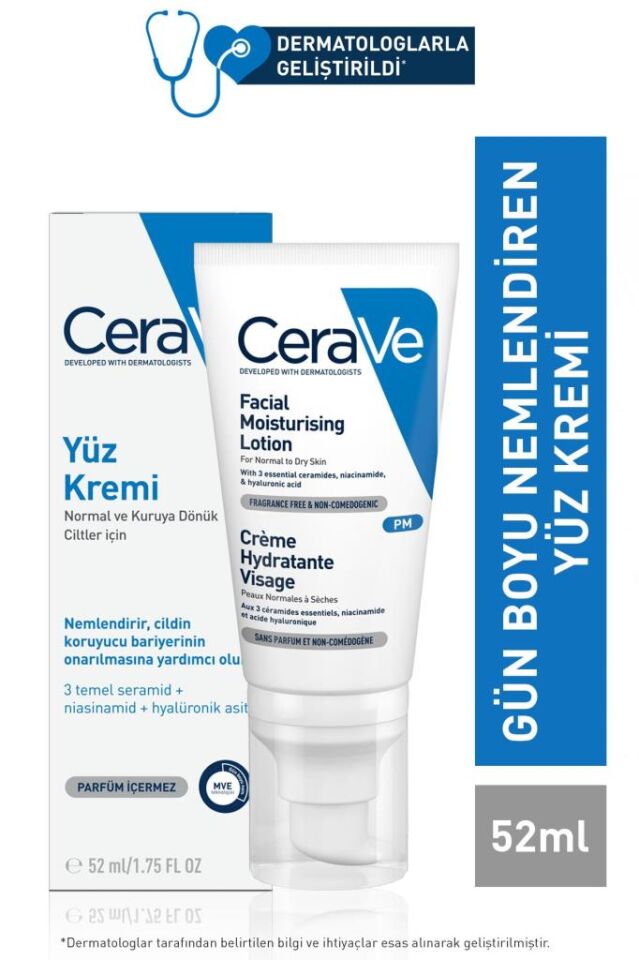 Cerave Facial Moisturising Lotion Yüz Kremi 52 ml