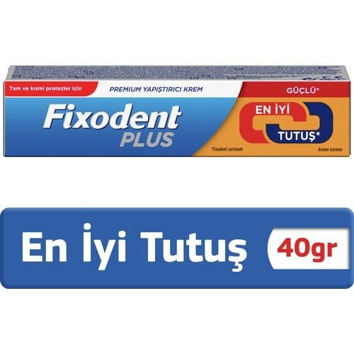 Fixodent Diş Protez Yapıştırıcı Krem Güçlü Tutuş 40 gr