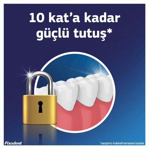 Fixodent Diş Protez Yapıştırıcı Krem Güçlü Tutuş 40 gr