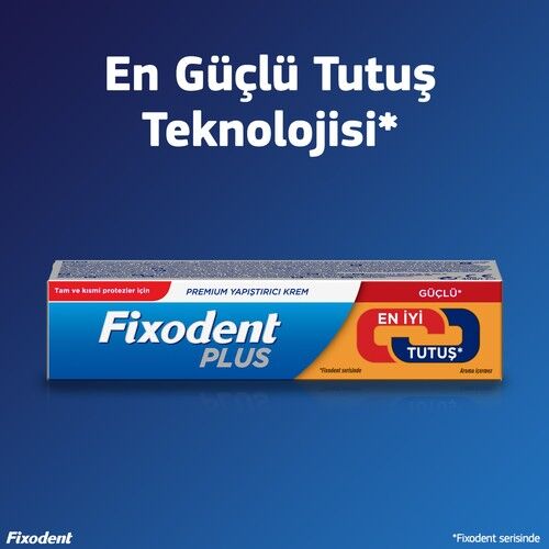 Fixodent Diş Protez Yapıştırıcı Krem Güçlü Tutuş 40 gr