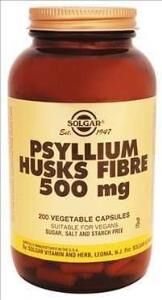 Solgar Psyllium Husks Fibre 500 mg 200 Kapsül