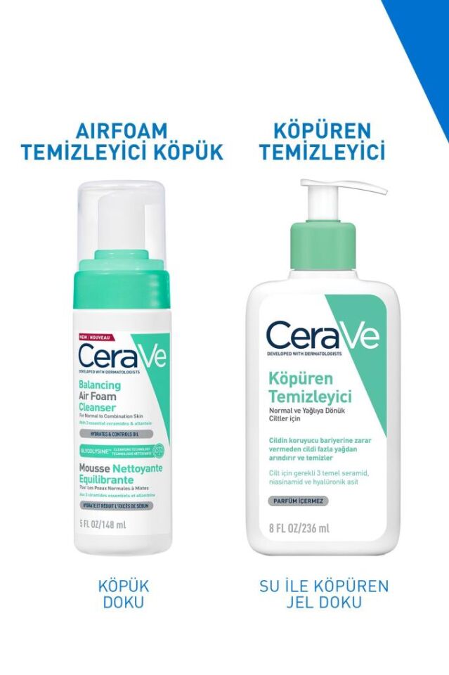 Cerave Airfoam Temizleyici Köpük 148 ml