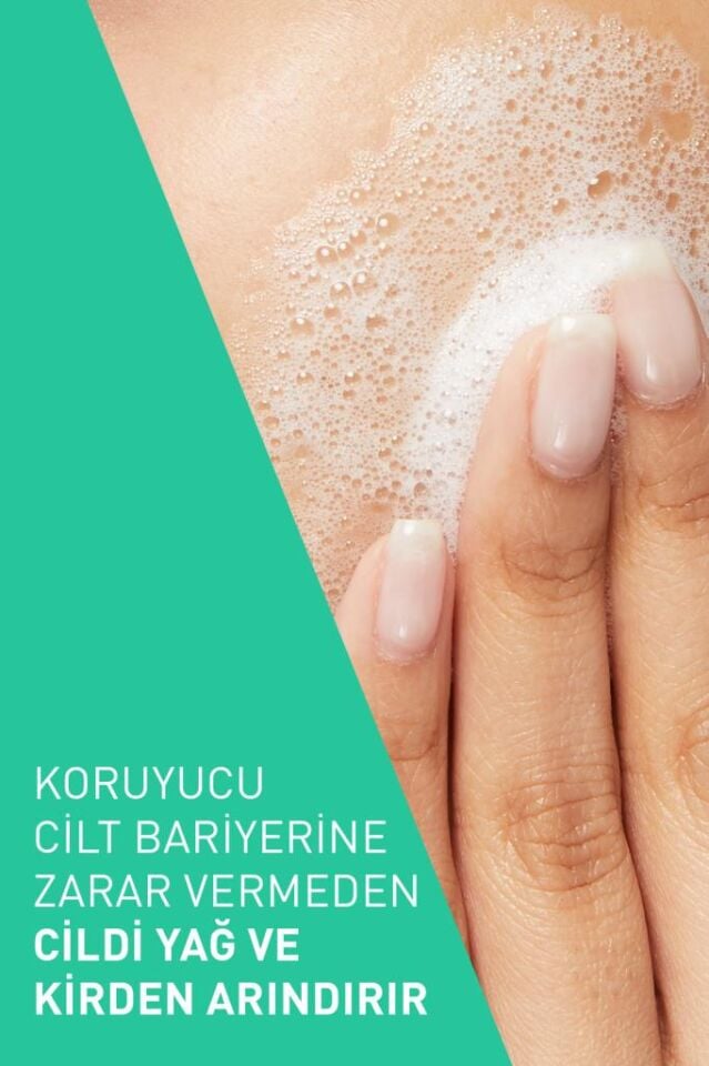 Cerave Foaming Cleanser Refill Dökme Poşet Normal ve Yağlıya Dönük Ciltler İçin Köpüren Temizleyici 473 ml