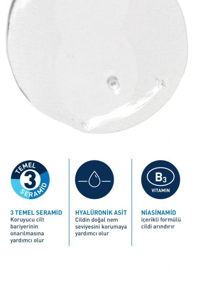 Cerave Foaming Cleanser Refill Dökme Poşet Normal ve Yağlıya Dönük Ciltler İçin Köpüren Temizleyici 473 ml