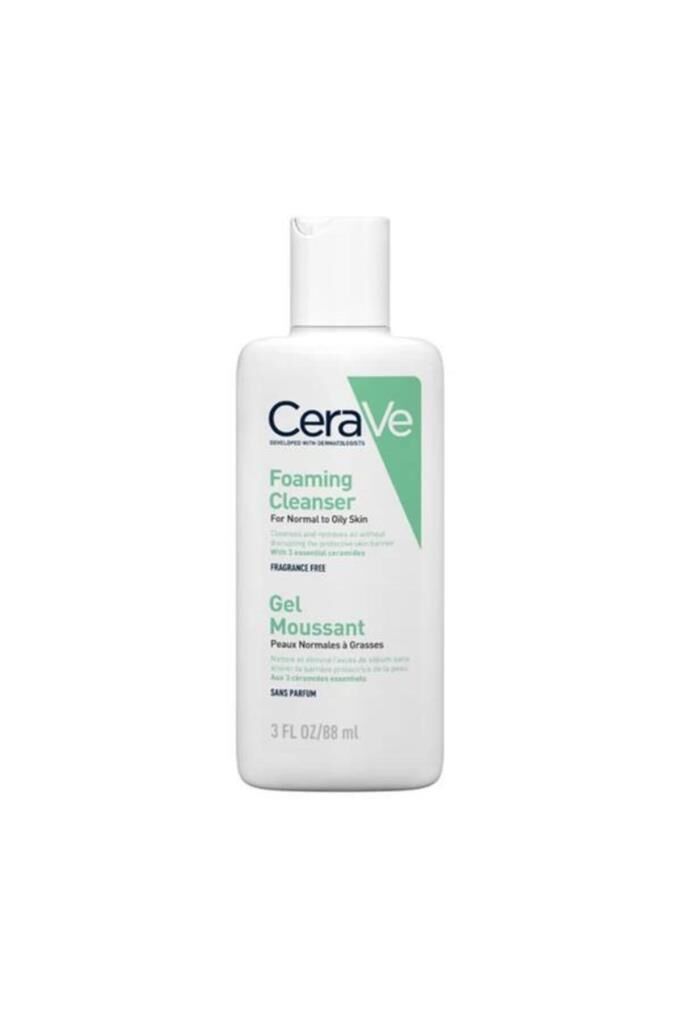 Cerave Normal ve Yağlı Ciltler İçin Köpüren Temizleyici 88 ml