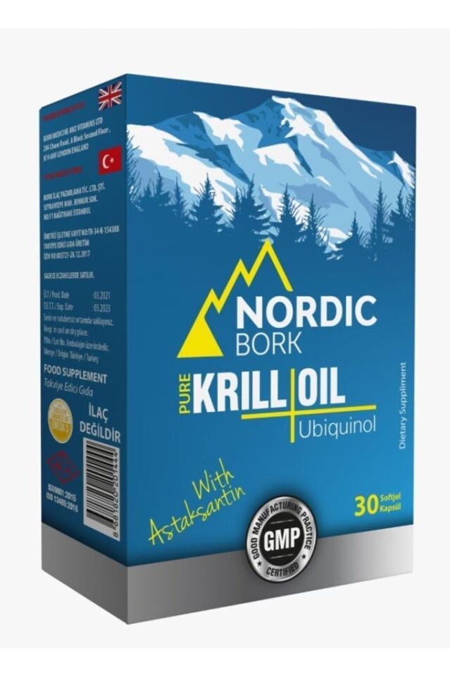 Nordic Bork Krill Oil 30 Softgel