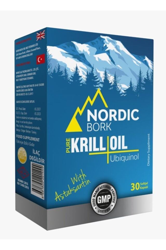 Nordic Bork Krill Oil 30 Softgel