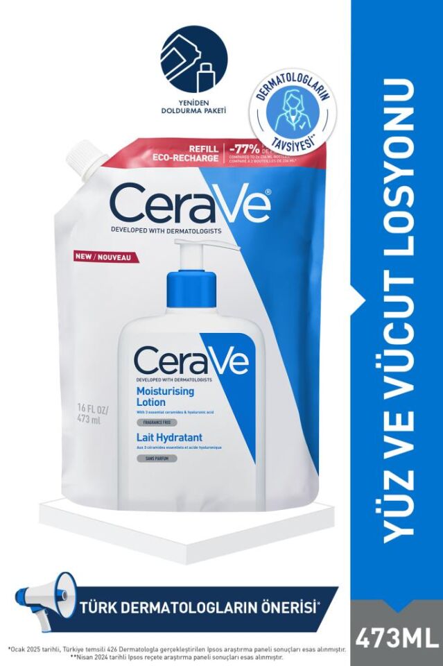 Cerave Nemlendirici Losyon Refill 473 ml