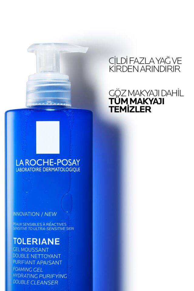 La Roche Posay Toleriane Hassas Ve Tüm Ciltler İçin Temizleme Jeli 400 ml