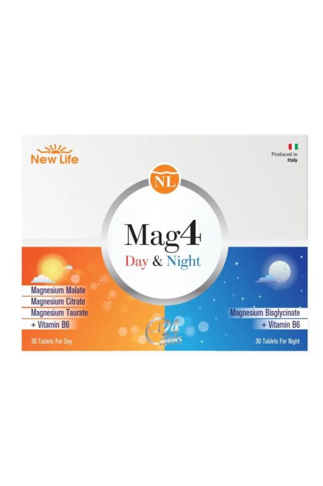 New Life Mag 4 Day 30 Tablet & Night 30 Tablet