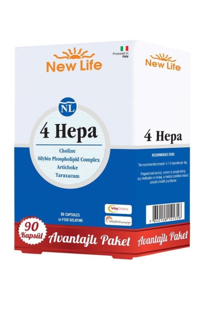 New Life 4 Hepa 90 Softgel Kapsül