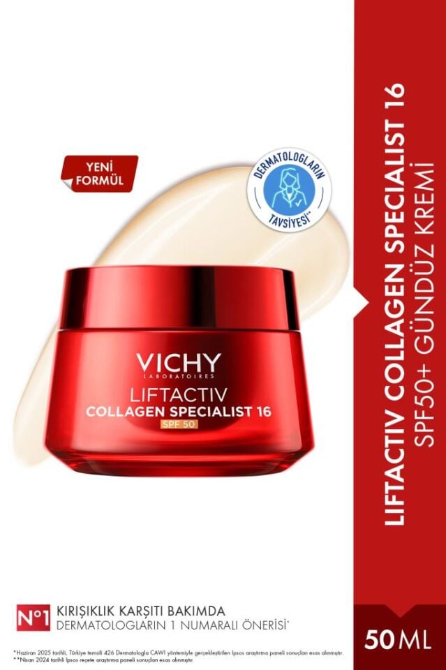 Vichy Liftactiv Collagen Specialist Cream SPF50 50 ml