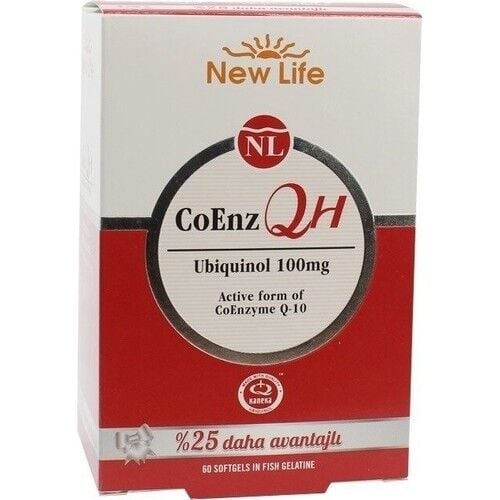 New Life Coenz Qh Ubiquinol 60 Kapsül