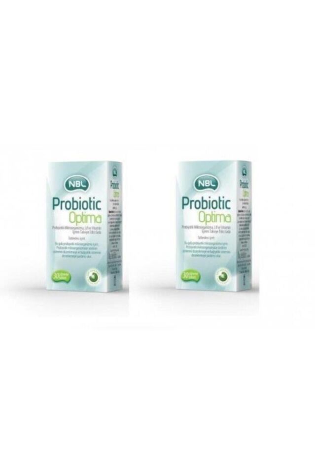 Nbl Probiotic Optima 30 Chewable Tablets Set of 2