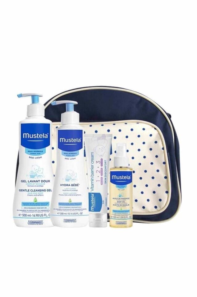 Mustela Merhaba Bebek Seti Çanta Hediyeli (Kutusuz)