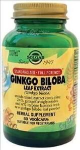 Solgar Ginkgo Biloba 60 Kapsül