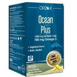 Ocean Plus 1200mg Pure Fish Oil 50 Capsules