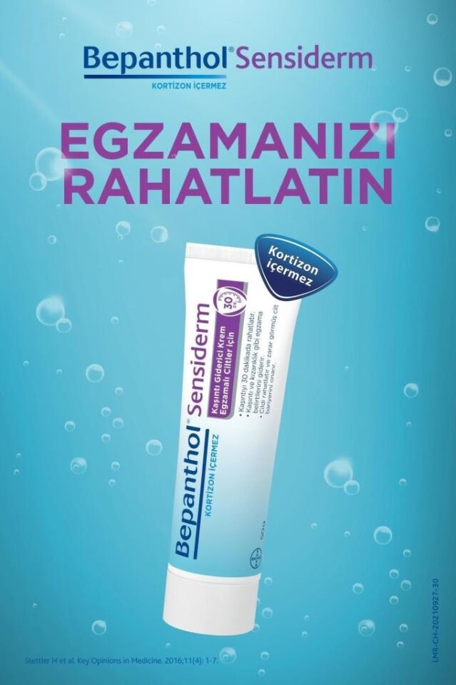 Bepanthol Sensiderm 50 gr Egzama ve Kaşıntı Kremi