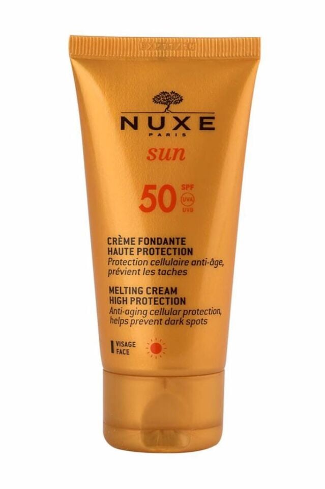 Nuxe Sun Creme Fondante Visage Haute Protection Spf 50 50 ml