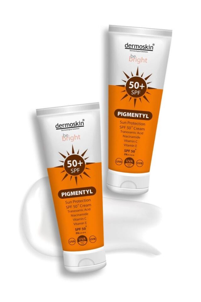 Dermoskin Be Bright Pigmentyl Spf50+ Güneş Kremi 75 Ml 2 Adet