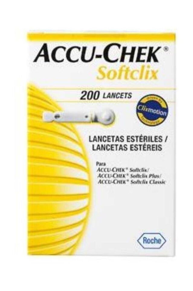 Accu Chek Softclix 200 Lancets