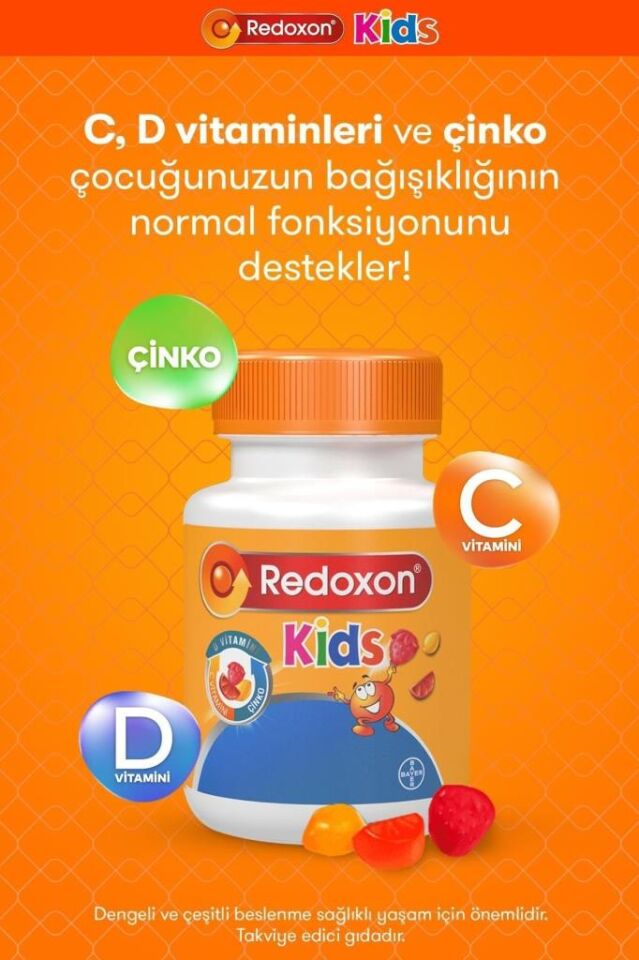 Redoxon Kids 60 Çiğneme Tablet