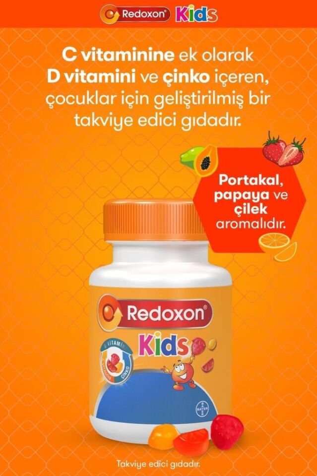 Redoxon Kids 60 Çiğneme Tablet