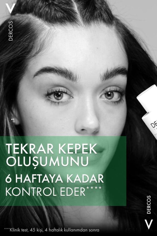 Vichy Dercos Anti Dandruff Kepek Karşıtı Şampuan 200 ml - Hassas Saç Derisi