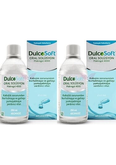 Dulcosoft Oral Solüsyon 250 ML 2 Adet