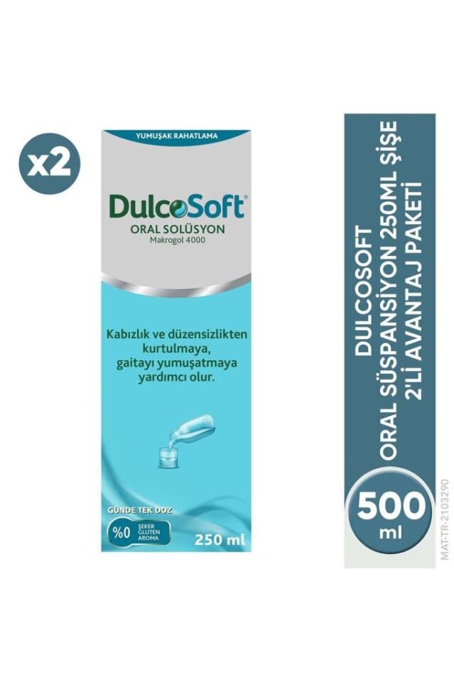 Oral Süspansiyon 250ml Şişe 2'li Avantaj Paketi