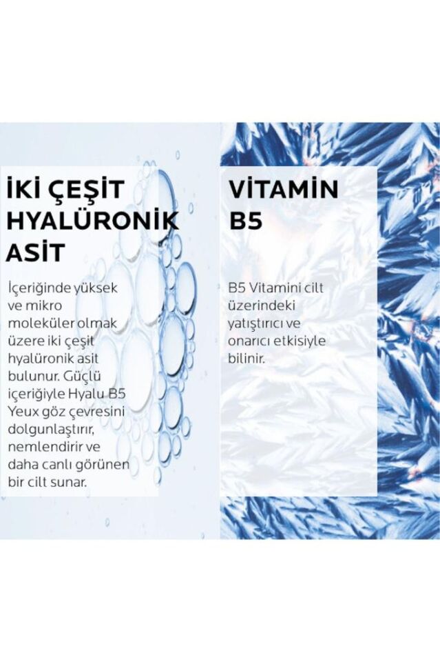 La Roche Posay Hyalu B5 Kırışıklık Karşıtı Aydınlatıcı Göz Kremi 15 ml