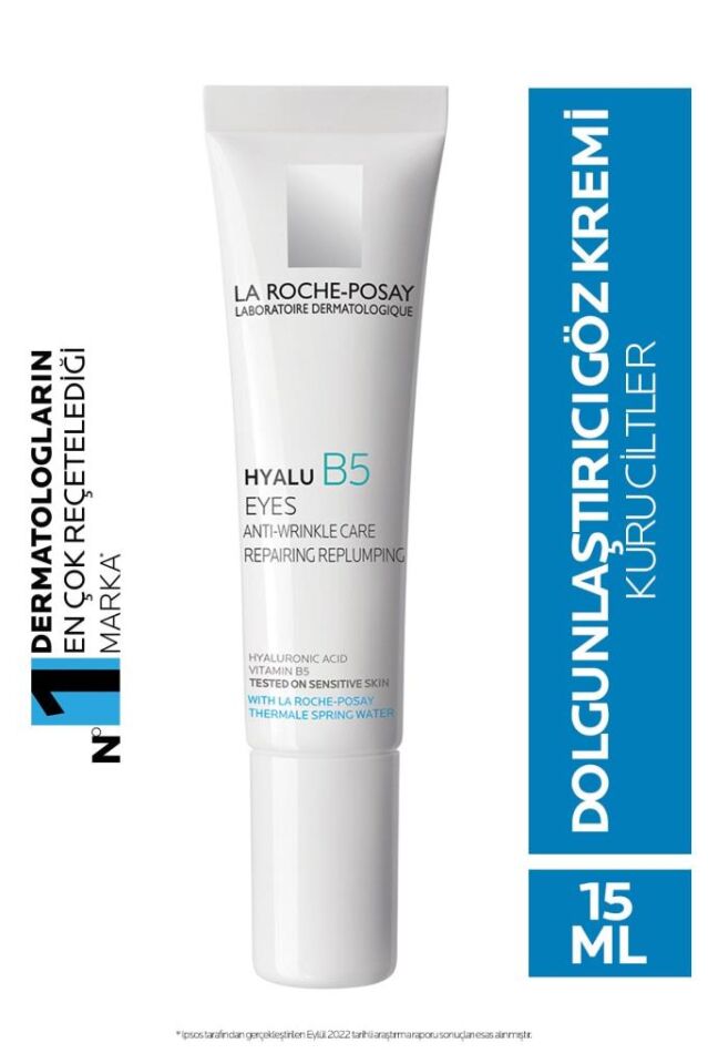 La Roche Posay Hyalu B5 Kırışıklık Karşıtı Aydınlatıcı Göz Kremi 15 ml