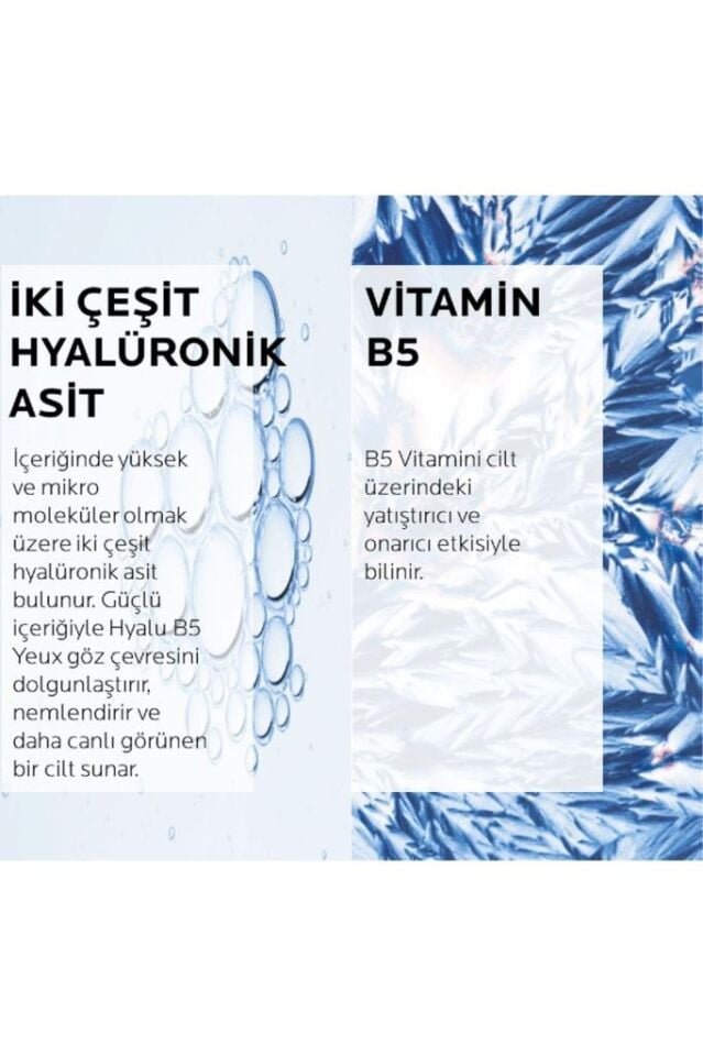 La Roche Posay Hyalu B5 Kırışıklık Karşıtı Aydınlatıcı Göz Kremi 15 ml