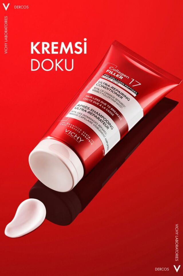 Vichy Dercos Collagen 17 Filler Saç Bakım Kremi 200 ml