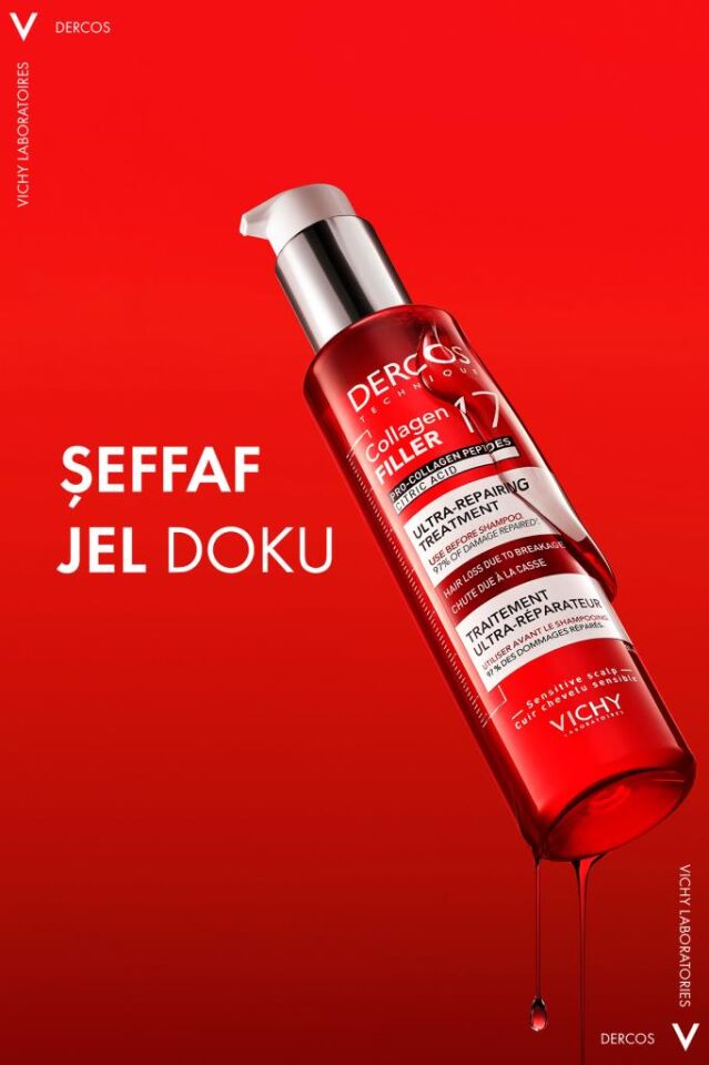 Vichy Dercos Collagen Peptit 17 Ultra Onarıcı Şampuan 150 ML