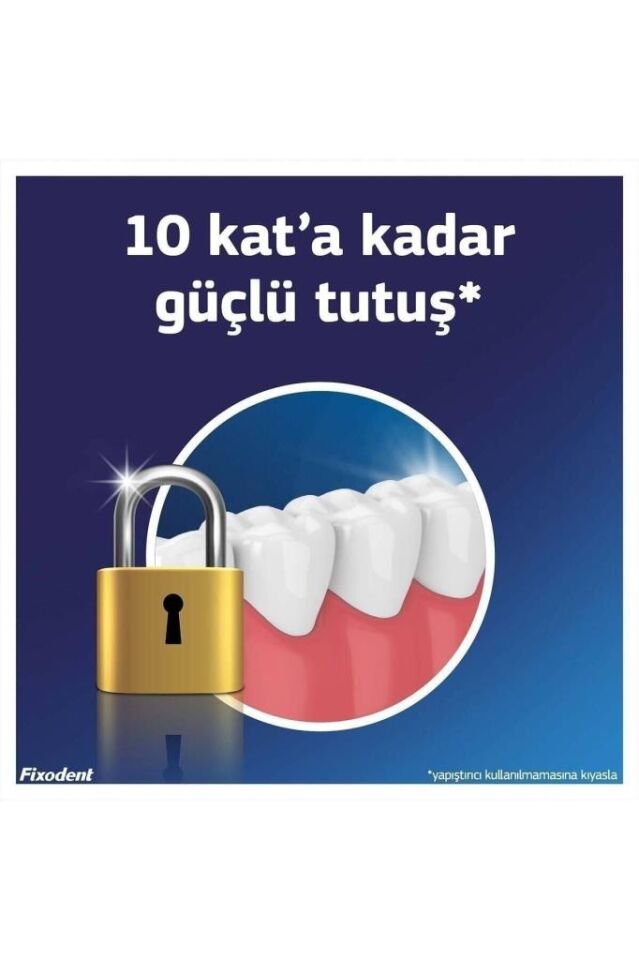 Fixodent Plus Güçlü Tutuş Protez Yapıştırıcı 40 Gr - 5 Adet