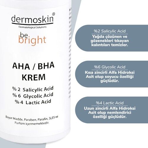 Dermoskin Be Bright AHA/BHA Cream 33 ml