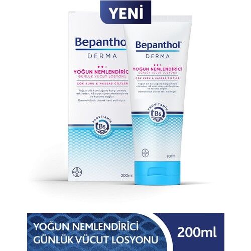 Bepanthol Derma Yoğun Nemlendirici Günlük Vücut Losyonu 200 ml